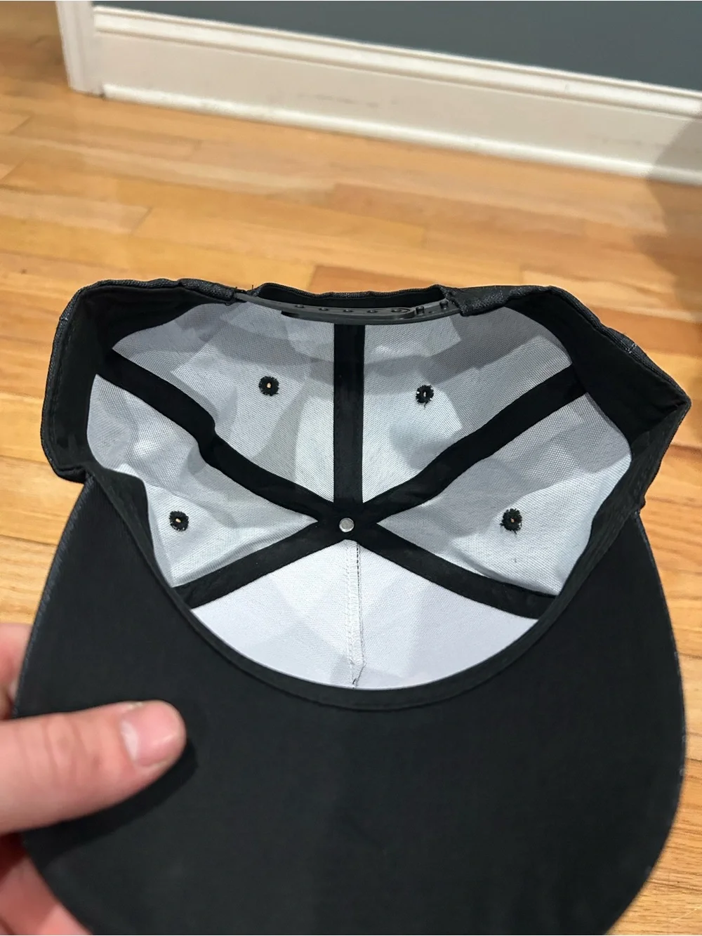 Black Baseball Cap with Orange Tennessee Logo